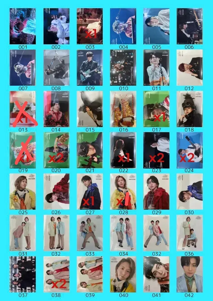 ミセスグリーンアップル　フィヨルドフォトカード ミセスグリーンアップルフィヨルドフォトカード